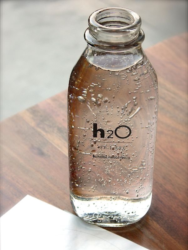 botella de agua